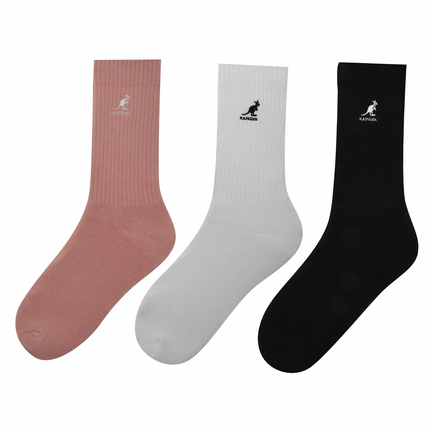 Kangol Crew Sock 3pk Ld14 1 Kangol Crew Sock 3pk Ld14
