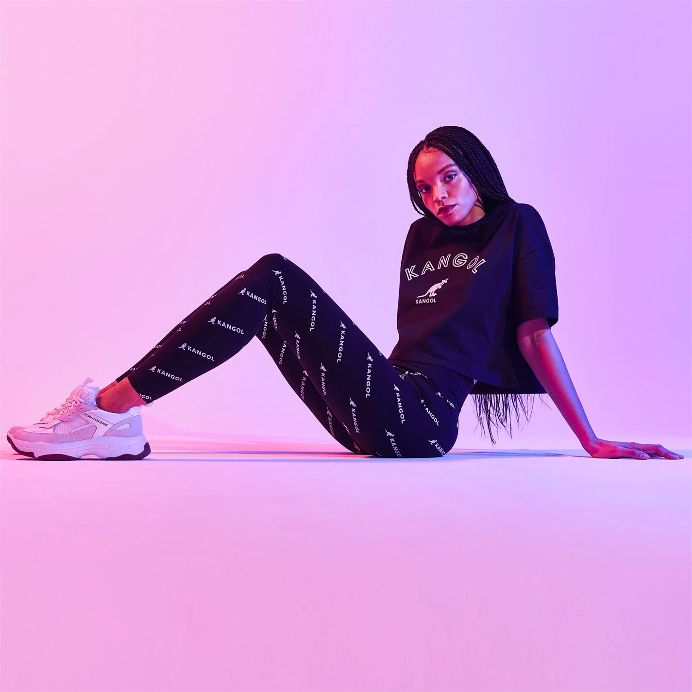 Kangol Logo Boxy T-Shirt 6 Kangol Logo Boxy T-Shirt - Image 6