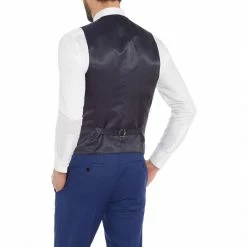 Kenneth Cole Hylan Slim Fit Pindot Suit Waistcoat -Kenneth Cole Sales Shop yk636800 xxl a2