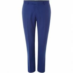 Kenneth Cole Jefferson Slim Fit Birdseye Textured Trouser