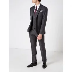 Kenneth Cole Metropolitan Slim Fit Windowpane Suit Jacket -Kenneth Cole Sales Shop ym504200 xxl a4